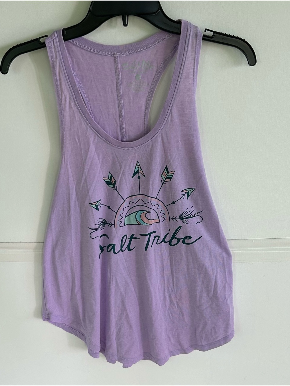 Salt Life woman’s Lavender Racerback Tank Top. M